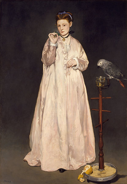 Manet's Young Lady Painting