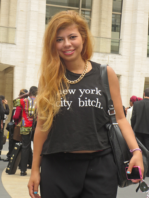 NY City Bitch at Fashion Week