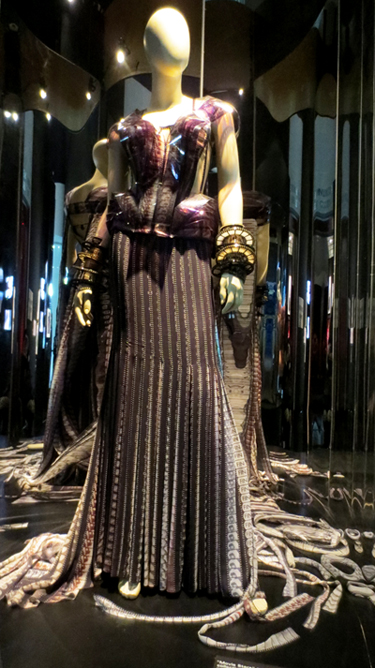 Movie Stars gown Gaultier collection Brooklyn museum