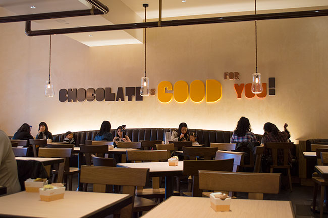 chocolate is good for you - Max Brenner NJ