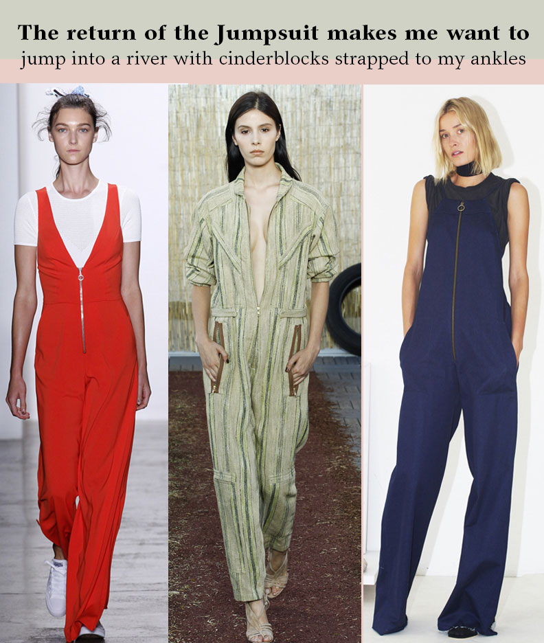 Jumpsuits for Spring 2016 from NY Fashion Week