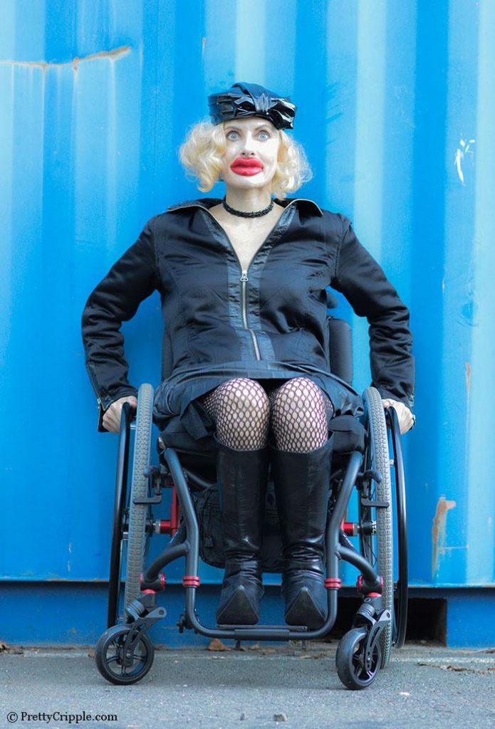 Pretty Cripple Kylie Jenner Wheelchair parody