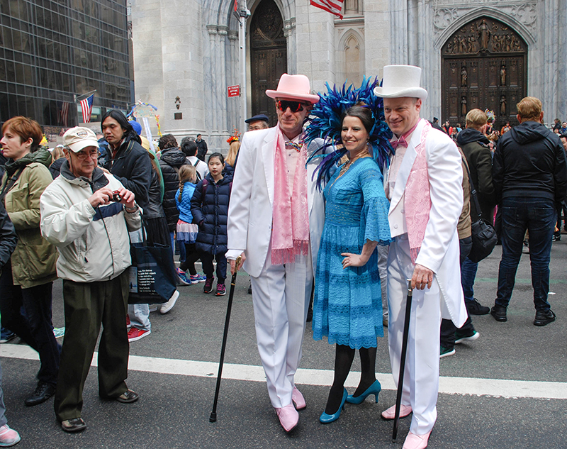 Vintage duo at the NYC Easter Hat Parade 2016