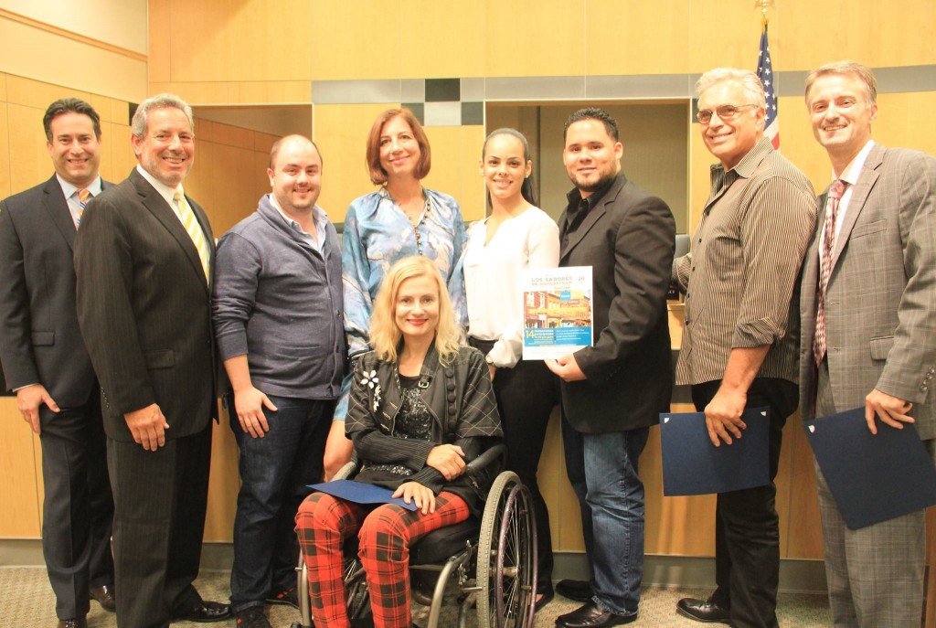 Taste of Haverstraw Committee receiving Special Award from the Rockland County Legislature