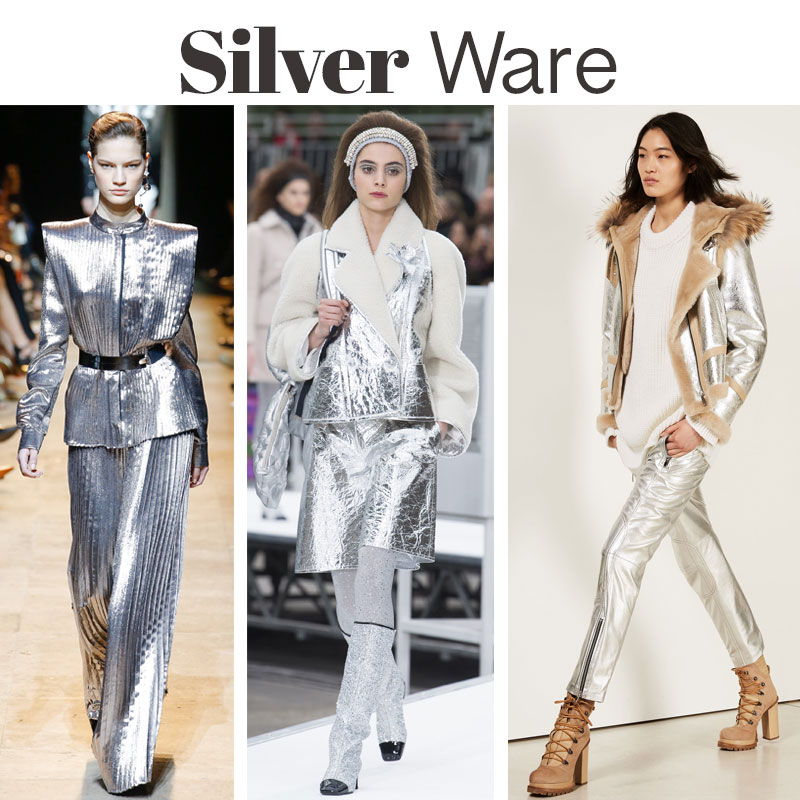 Silver fashion trends 2017