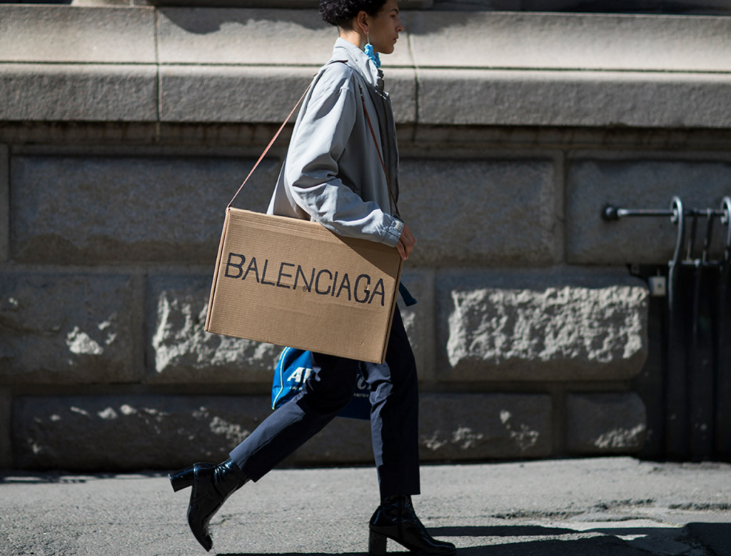 DIY fake trend Balenciaga bag