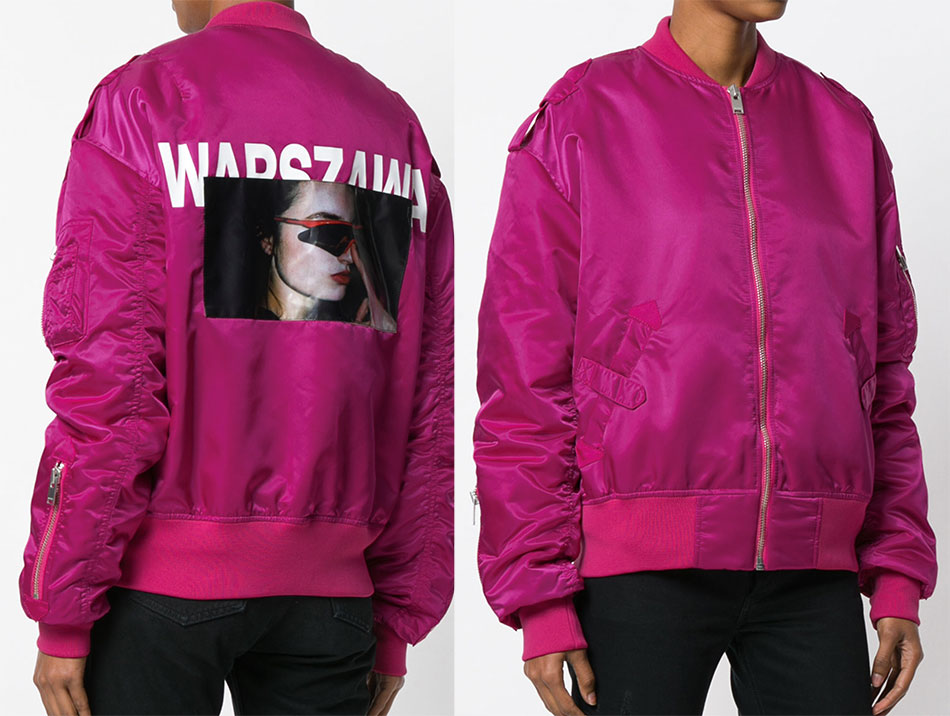misbhv pink bomber jacket