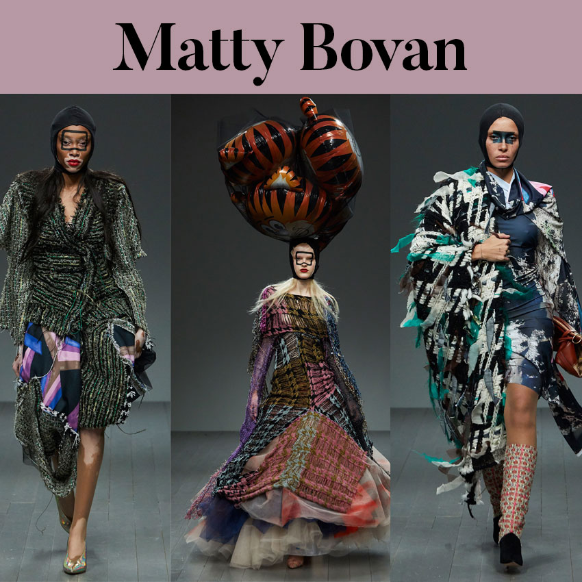 matty bovan london fashion week fall 2018