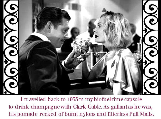 Clark Gable and Magdalena of Pretty Cripple.com