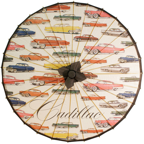 vintage-1950s-Cadillac-parasol