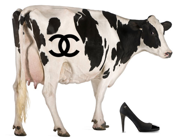 chanel-shoe-cow-dung