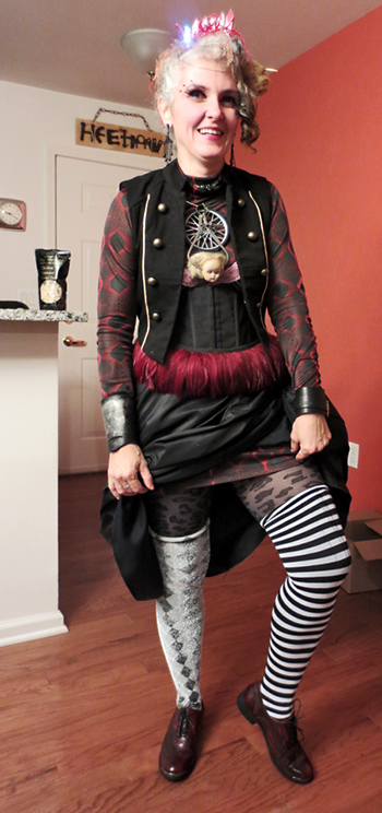 Helena-Bonham-Carter Halloween costume