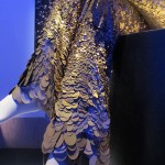 detail of Beyonce mermaid cat suit Gaultier