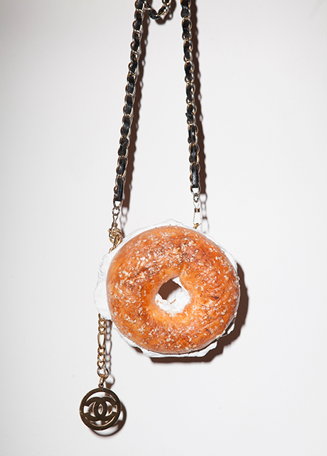 Chanel bagel bag purse