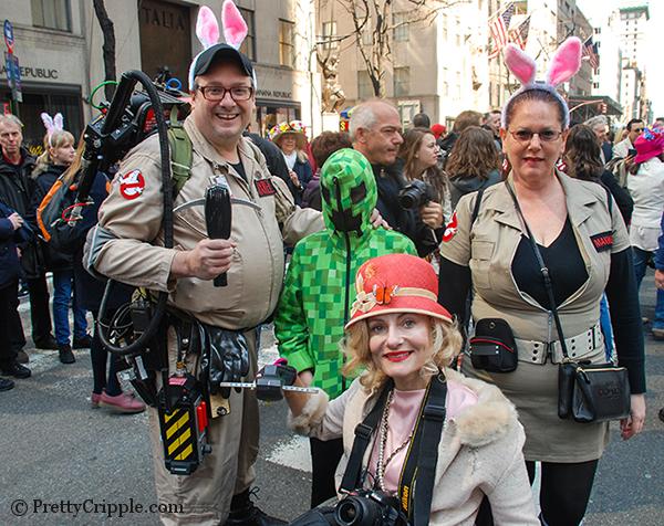 NYC hat parade ghostbusters
