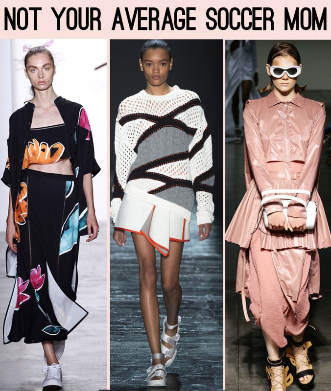 sporty trend for spring 2016 from NY Fashion Week
