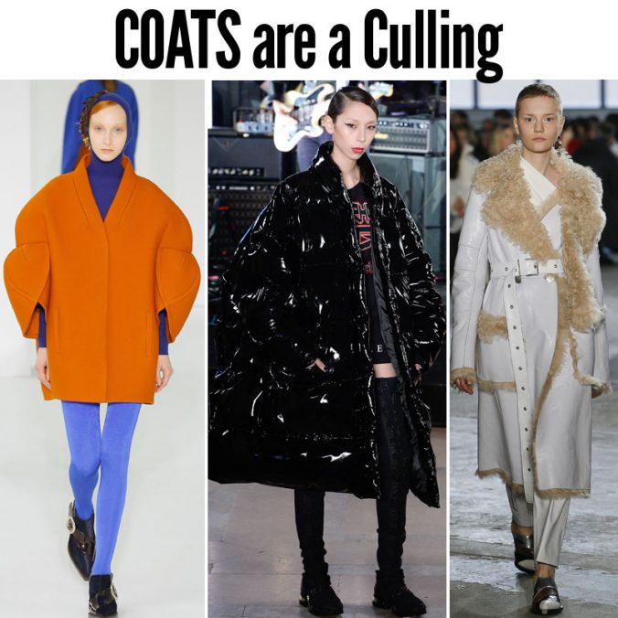 Coat trends for Fall 2017