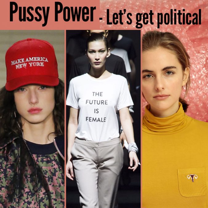 feminist & political fashion 2017
