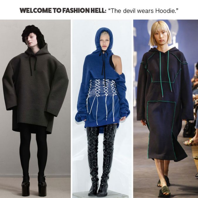 Hoodie Dress Trends Fall 2017
