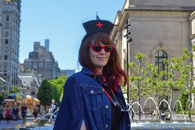 Fashion Nurse at the Met